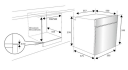 Vestfrost VBO 1060W Integrert stekeovn