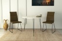 Bonnick Bord 90 cm - Svart / Hvit