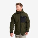Revolutionrace Evolution Half zip Stretch Fleece Herre Terracotta Brown M Herre Overdeler Fleece & midlayers