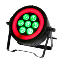 Algam Lighting Parwash 76 Ring 7x6w Led Par Wash With Rgb Led Ring