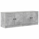  Sengeskap 2 pcs Betonggrå 66 x 35 x 48 cm Konstruert tre