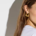 Elisabetta Franchi Dame Accessories Gul ONE SIZE,