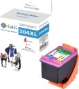 G&G HP 304XL farge kompatibel blekkpatron GP H304XLCMY