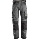 Snickers Workwear 6351 AllroundWork Arbeidsbukse stålgrå / svart Stålgrå/Svart, Klær