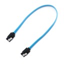 Eletra SATA M Latch 30CM kabel Flat blå