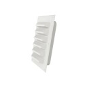 Flexit Sjalusirist med karm plast 150x150 sort - 49229