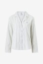 Tommy Hilfiger   Pysjsett Ls Shirt Flannel Pants Pj Set   Grå