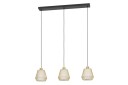 Eglo Takpendel Eglo Ciudadela med 3 Lamper Messing/Hvit/Svart