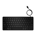 ZAGG TASTATUR USBC KABLET, SVART