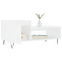  Salongbord hvit 100x50x45 cm konstruert tre 8721012111394