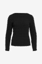Vila   Topp viForcea Boatneck L/S Top   Svart