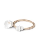 Ferm Living Ledning til taklampe - Sand 4 meter
