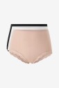 Ellos Collection Boxershorts med høy midje 3 pakning Natur