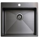 Tapwell Ta5540 PVD Kjøkkenvask B55xd51cm Rustfritt Stål (TA-9422646)