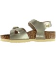 Birkenstock Sandaler Rio Metallic Gold 32 Sandals