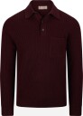 Fly3 Skipper polo sweater wool cashmere S rød herre