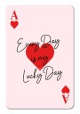 Lucky Ace Hearts Plakat / 50x70cm