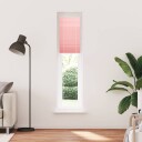  plisségardin Rosa 45x200 cm Stoff Bredde 44,4 Polyester