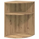 vidaXL Avlastningsbord Artisan Eik 39,7 x 39,7 x 60 cm Konstruert tre