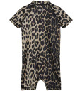 Sofie Schnoor Light Brown Leopard Badedrakt 80