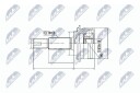 Nty Drivknute drivaksel NTY NPZ TY 090