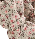 Wheat Fotpose m. Fleece   Grey Måneblomster   Wheat   12 24 md   Overtrekkssko Beige Grønn Rosa   80 92