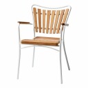 Spisegruppe Ellen Ø150 | Teak/hvit | Cinas