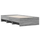  Sengeramme grå sonoma 90x190 cm konstruert tre 8721102857119