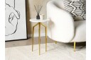 Fiori Sidebord 30 cm - Hvit/Gull