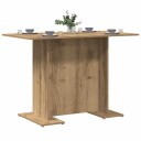  Spisebord artisan eik 110x60x75 cm konstruert tre 8721158434043