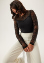 Pieces Pcsinna Ls Bodystocking Black XL