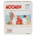 Moomin Art Puslespill 200 Brikker RÃ¸d