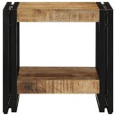  Kaffebord 40x50x38 cm Solid Grovt Tre Mango