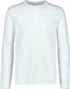 Lindbergh Basic Granddad Tee L/S   WHITE   XL