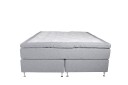Venture Design Furudal kontinental seng Lysegrå 180 cm Fast Grå