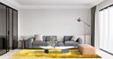 Wilton teppe   Salitto gull Størrelse: 160 x 160 cm kvadrat