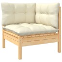  Hagesofagruppe med kremhvite puter 8 deler heltre furu 3096454