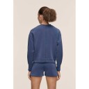 Casall Peachy Crew Neck Dame Blue Shadow M