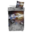 Licens Sengetøy barn Monstertruck 100x140 cm 100% bomull