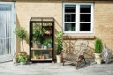 Juliana Urban Drivhus City Greenhouse Herdet Glass Sort 0,32 m²