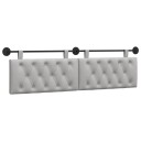  Hengende sengegavl Sky Grey Stoff