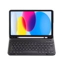 Tastaturveske med stativ for iPad 10-Gen 10.9 2022 - Svart