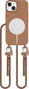 Tech Protect MagNecklace MagSafe Case for iPhone 13 Brown