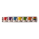 PANTONE Espressokopp med hank, 120ml, Pride Espresso, 7 stk