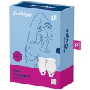 Satisfyer Feel Confident Menstruasjonskopp Clear 2 pk     Klar