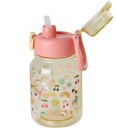 RICE Drikkeflaske i plast for barn med Unicorn Love trykk   700 ml PLBOT UNILO