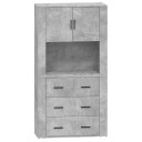  Highboard betonggrå konstruert tre 8720845823160