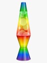 Lavazza Lampe   Hvit/Tri colour regnbuefarget fot   37 cm