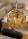 Edgeform Vibra Taklampe Ø18 Røykfarget