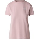 The North Face W Evolution Simple Dome Slm Short Sleeve   Pink   S